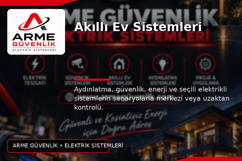 Akıllı Ev Sistemleri ile Güvenlik, Konfor ve Kontrol