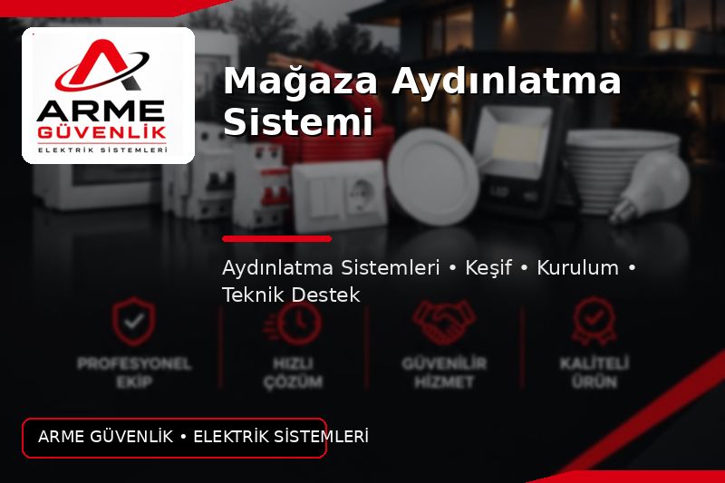 Mağaza Aydınlatma Sistemi