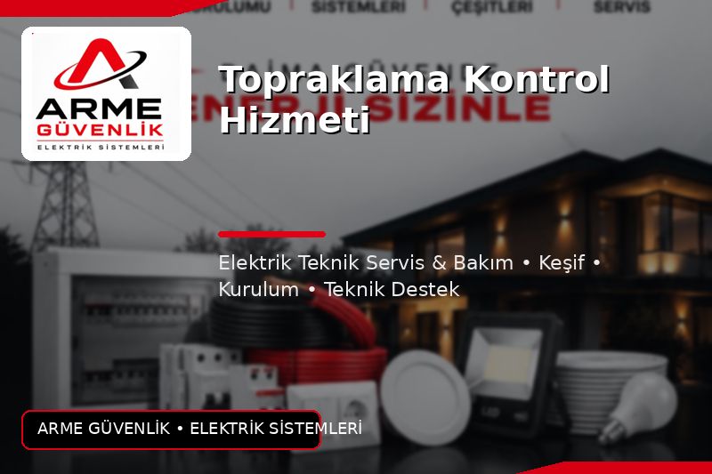 Topraklama Kontrol Hizmeti