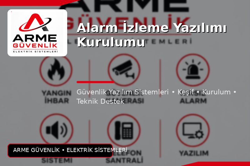 Alarm İzleme Yazılımı Kurulumu