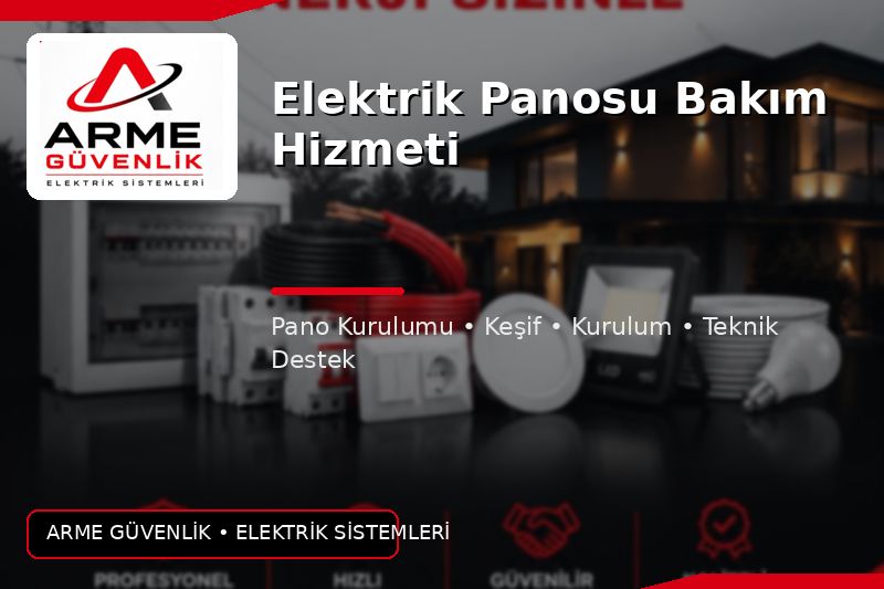 Elektrik Panosu Bakım Hizmeti