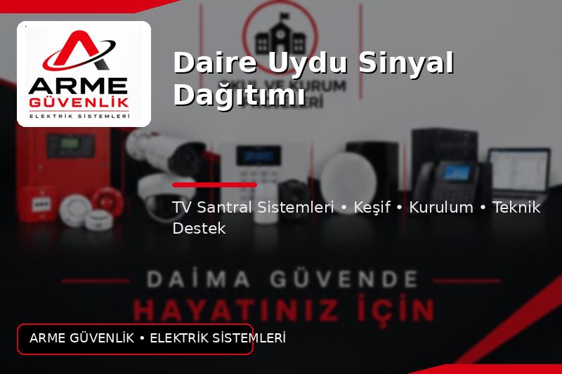 Daire Uydu Sinyal Dağıtımı